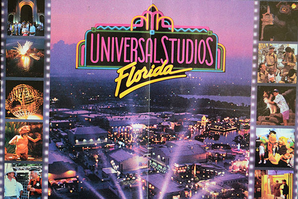 An early brochure from Universal Orlando