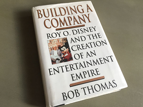 The cover of the book Building a Company by Bob Thomas