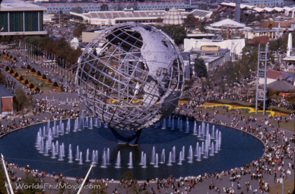 The Unisphere at the 1964-65 World's Fair in New York City