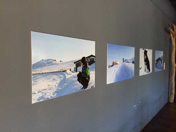 More shots of the artwork at Polar Bear Point.