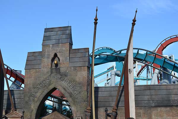 Dragon Challenge in Hogsmeade at Universal's Islands of Adventure