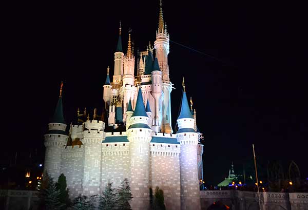 Cinderella Castle is the centerpiece of the Magic Kingdom at Walt Disney World.