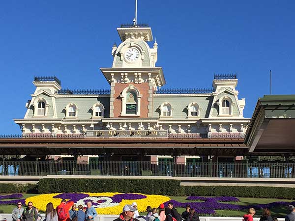 The Train Station at Walt Disney World's Magic Kingdom