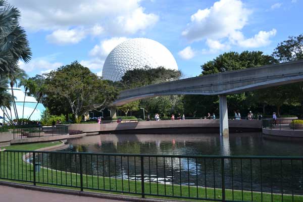 Spaceship Earth remains a stunning pavilion at Epcot today.