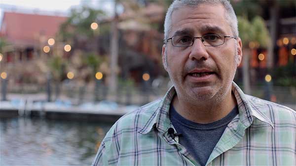 Anthony Cortese, director of the Disney Dreamfinders documentary