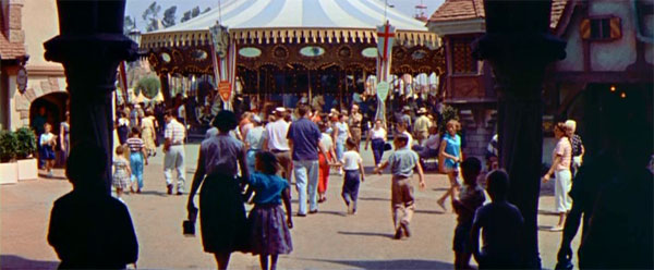 Fantasyland was the centerpiece of Disneyland in 1956.
