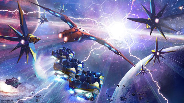 Guardians of the Galaxy: Cosmic Rewind is one of Disney's newest coasters.