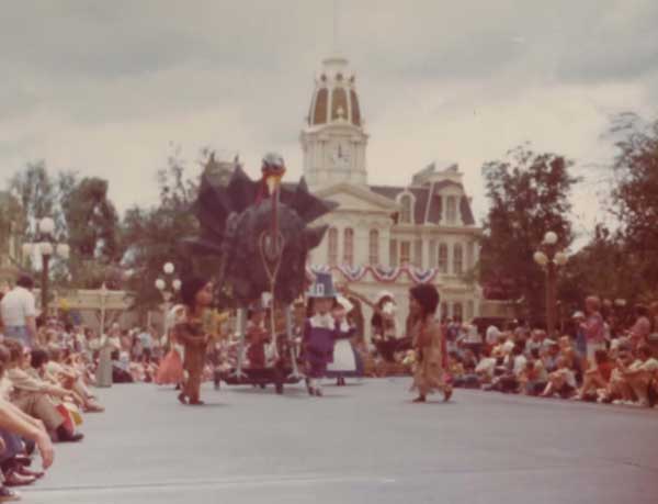 First Thanksgiving in America on Parade at Disney World