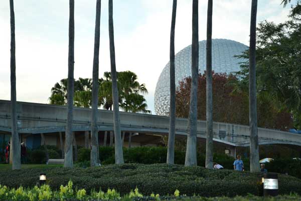 Spaceship Earth at Epcot in Disney World
