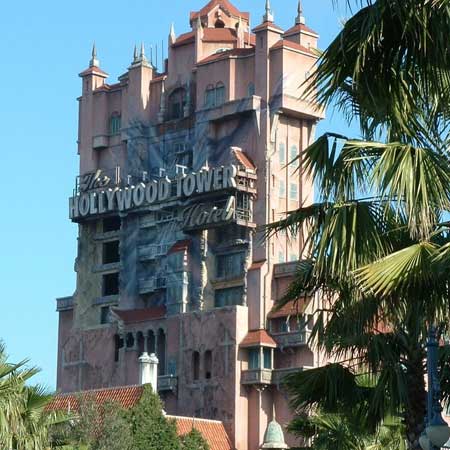 The Tower of Terror at Disney's Hollywood Studios is the icon for the entire Disney theme park.