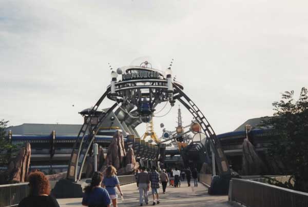 New Tomorrowland at the Magic Kingdom in Disney World.