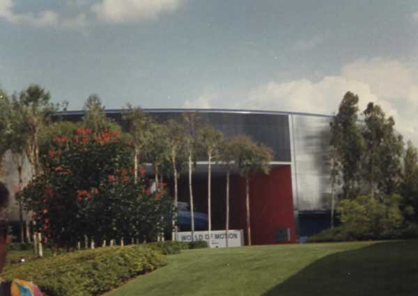 World of Motion was a stunning pavilion at the original EPCOT Center that I enjoyed on vacations.