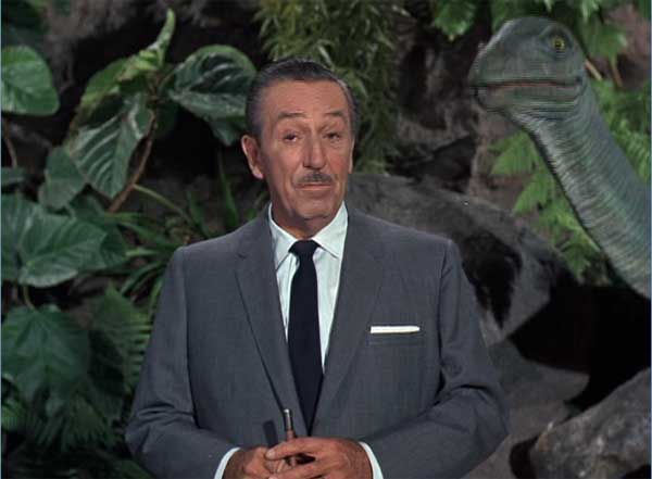 Walt Disney and dinosaurs from Walt Disney Goes to the World's Fair