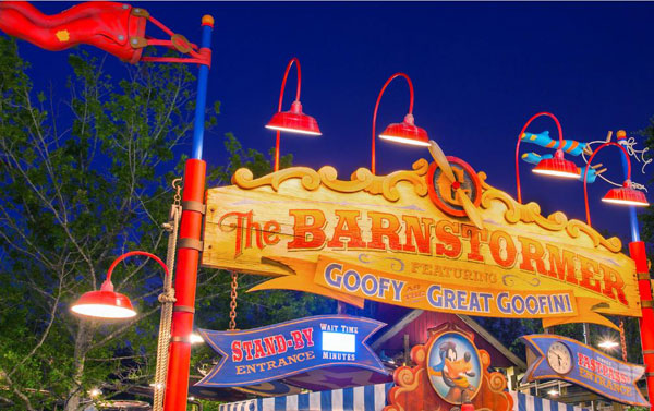 The Barnstormer ranks #8 out of 9 on my roller coaster rankings.