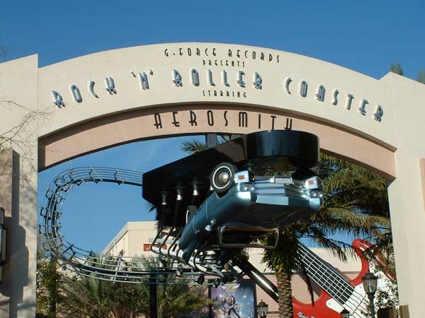 One of the most thrilling coasters at Walt Disney World is Rock 'n' Roller Coaster.