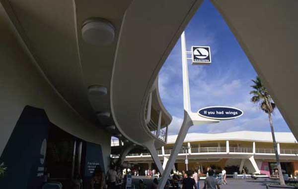 The entrance to If You Had Wings in Tomorrowland at The Magic Kingdom.