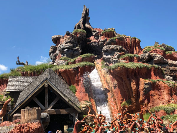 Splash Mountain is the top water ride at Walt Disney World.