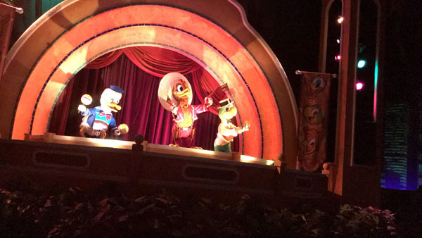 The animatronics of The Three Caballeros in the finale of the Gran Fiesta Tour are a big upgrade at EPCOT.