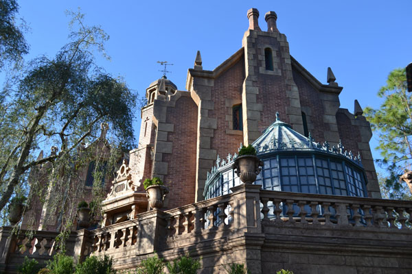A large capacity is really helpful at The Haunted Mansion in dealing with the high demand.