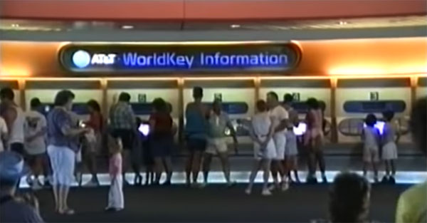 The WorldKey Information system was one of the great aspects of the original Earth Station at Spaceship Earth.