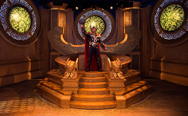 The Treasures of Asgard attraction was once part of Disneyland to meet Thor.