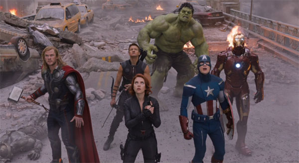 The Battle of New York is about to start in The Avengers.