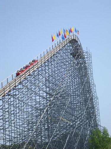 The Voyage at Holiday World is my favorite roller coaster that I've experienced so far.