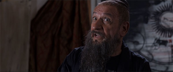 Ben Kingsley masquerades as The Mandarin for the real villain behind the scenes.