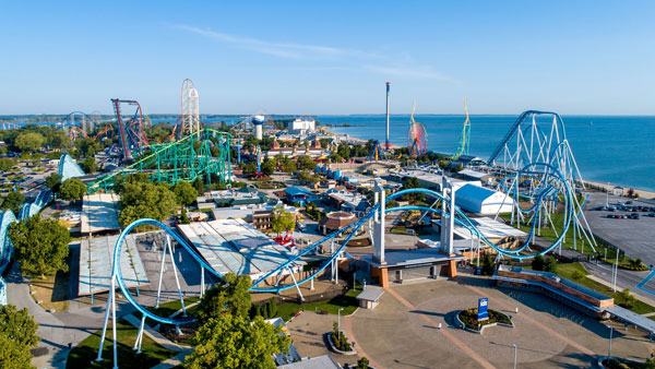 Cedar Point includes a stunning collection of top coasters.