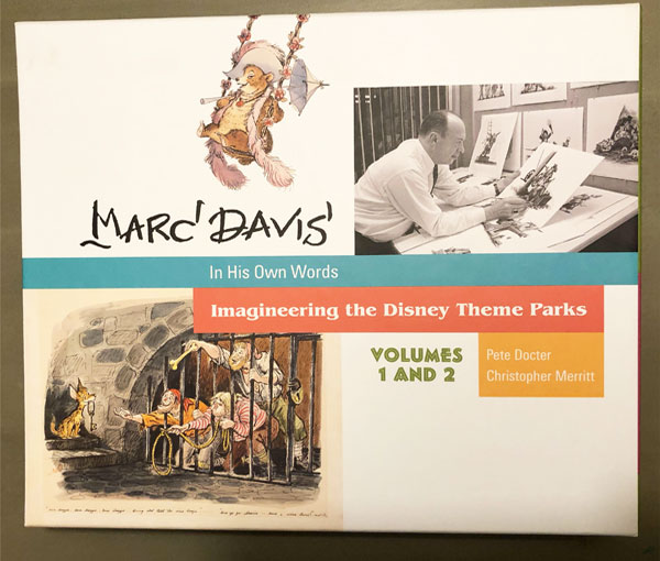 Marc Davis: In His Words by Chris Merritt and Pete Docter is an incredible theme park book.