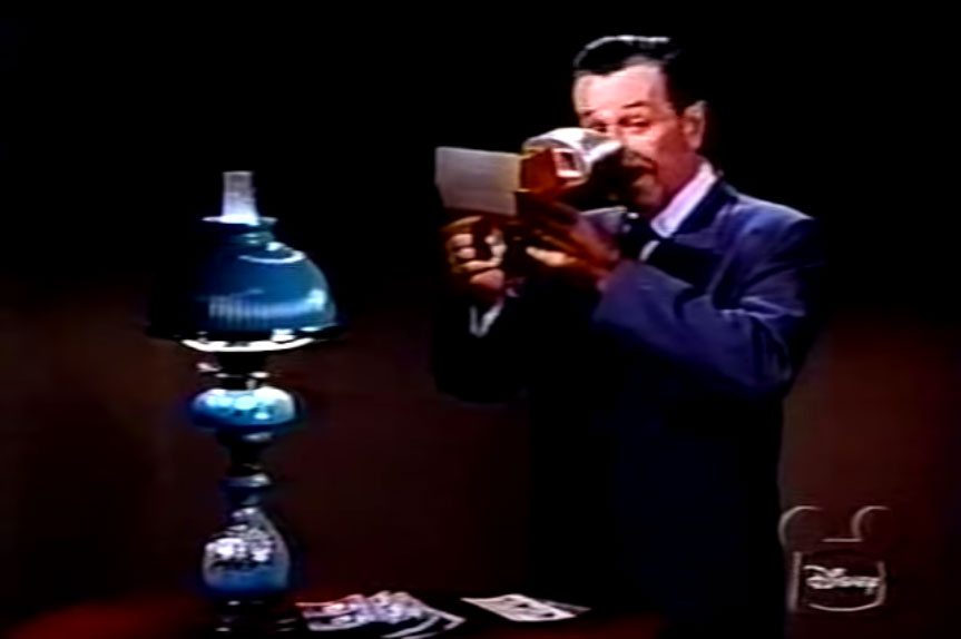 Walt Disney hosts the television episode Magic Highway, U.S.A. in 1958. 