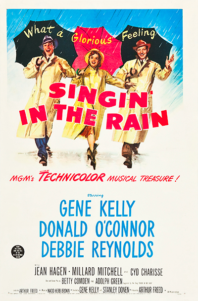 Singin' in the Rain is one of the greatest musicals ever made and still is so much fun today.