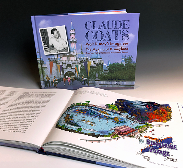 Cool artwork of the Submarine Voyage from the book Claude Coats: Walt Disney's Imagineer.