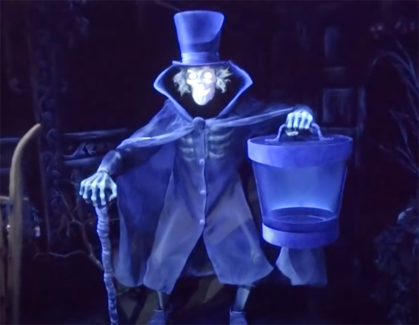 Imagineer Ray Spencer has worked on many classic Disney attractions, including the addition of the Hatbox Ghost to The Haunted Mansion.