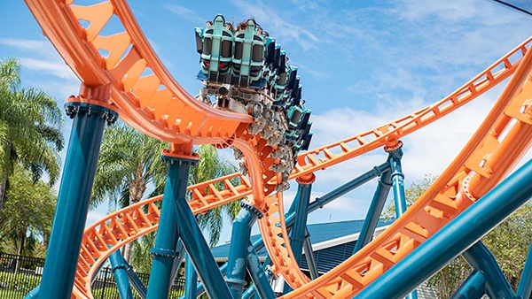 Ice Breaker at SeaWorld Orlando will be the first big 2022 coaster to open.