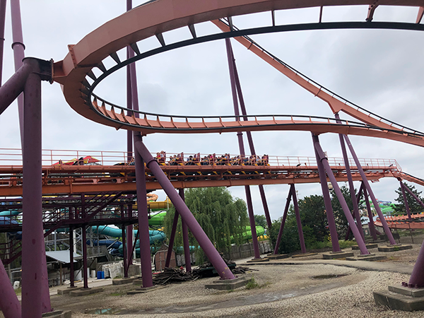 The B&M hyper Raging Bull was my favorite coaster on my trip to Six Flags Great America.