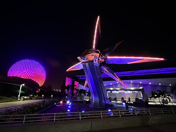 Guardians of the Galaxy: Cosmic Rewind in World Discovery at EPCOT