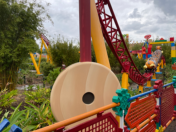 Slinky Dog Dash is very popular at Disney's Hollywood Studios.