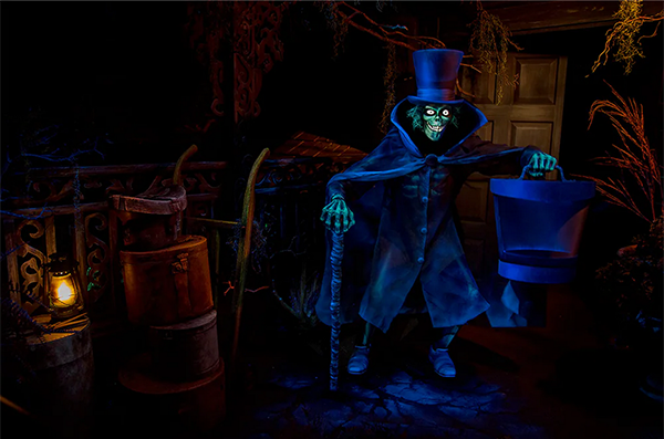 The Hatbox Ghost will be taking up residence in the Haunted Mansion at Walt Disney World.