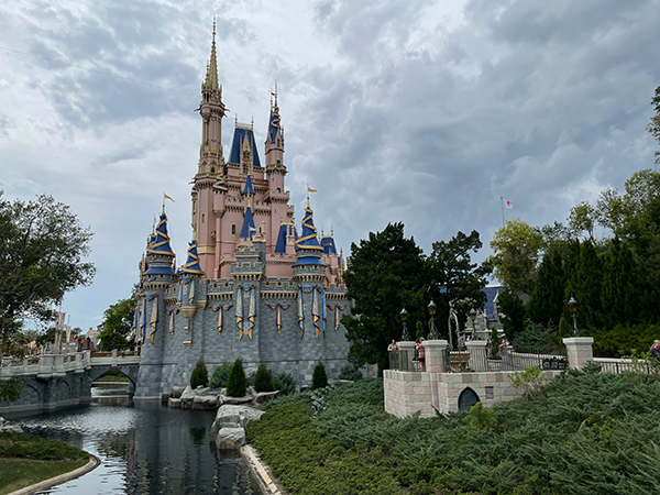 Cinderella Castle is the icon for the Magic Kingdom at Walt Disney World.