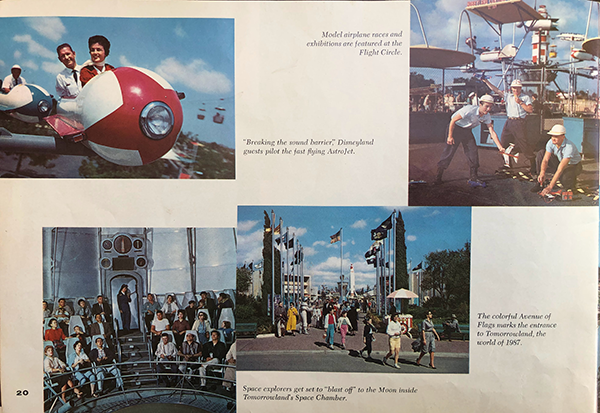 Tomorrowland started without much in terms of big attractions at Disneyland in the '50s.