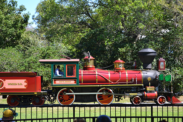 The Walt Disney World Railroad is not currently operating, but I'm hoping it returns soon. 