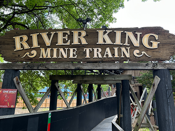 The River King Mine Train remains one of the most consistent family coasters at Six Flags St. Louis.