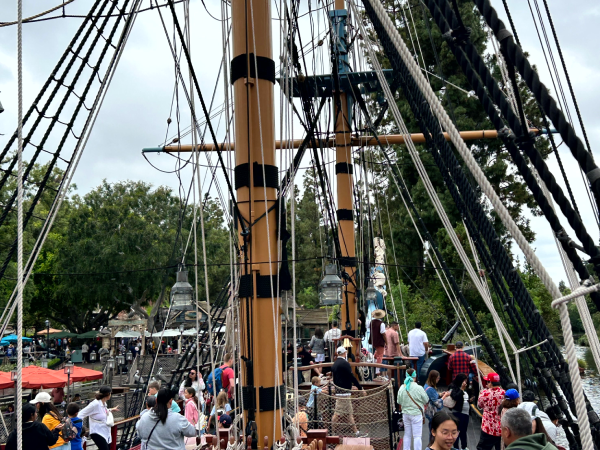 The Sailing Ship Columbia is one of the coolest rides in any Disney park.
